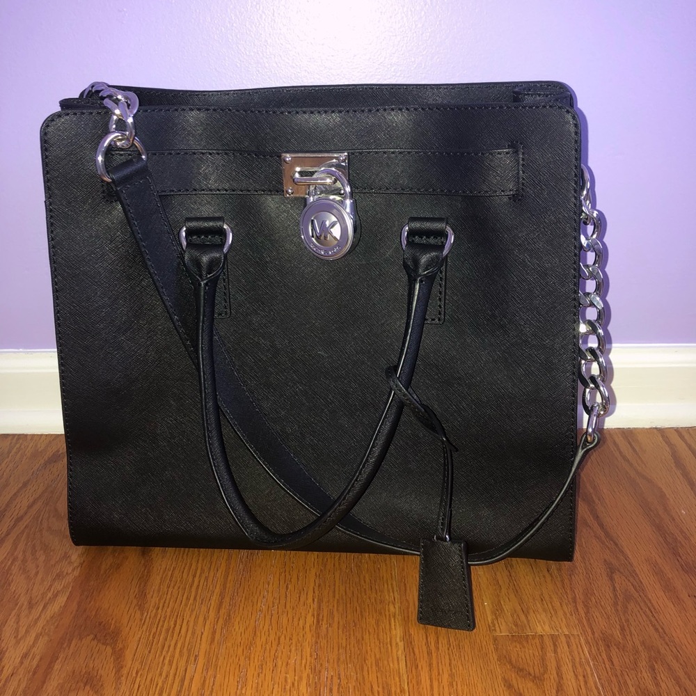 Michael Kors Large Hamilton Saffiano leather tote